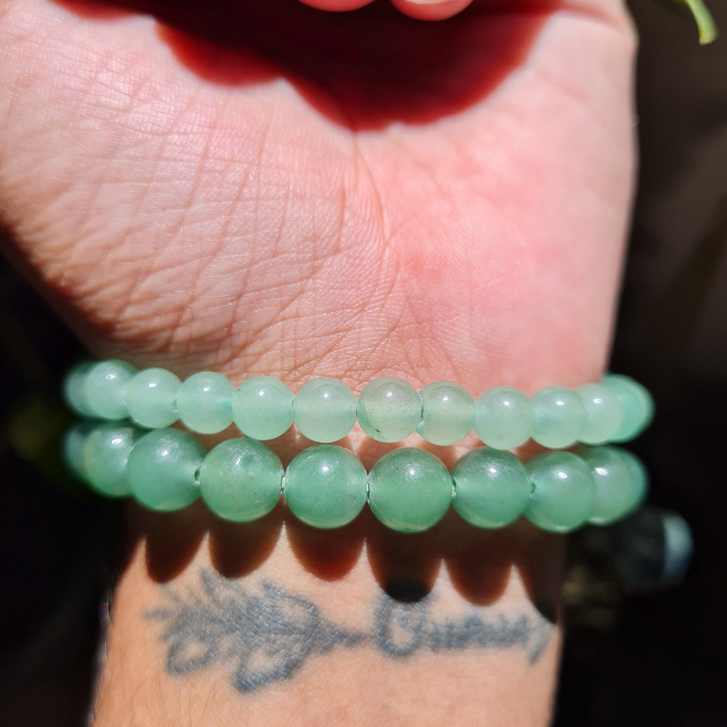 Green Aventurine Gemstone Bracelet