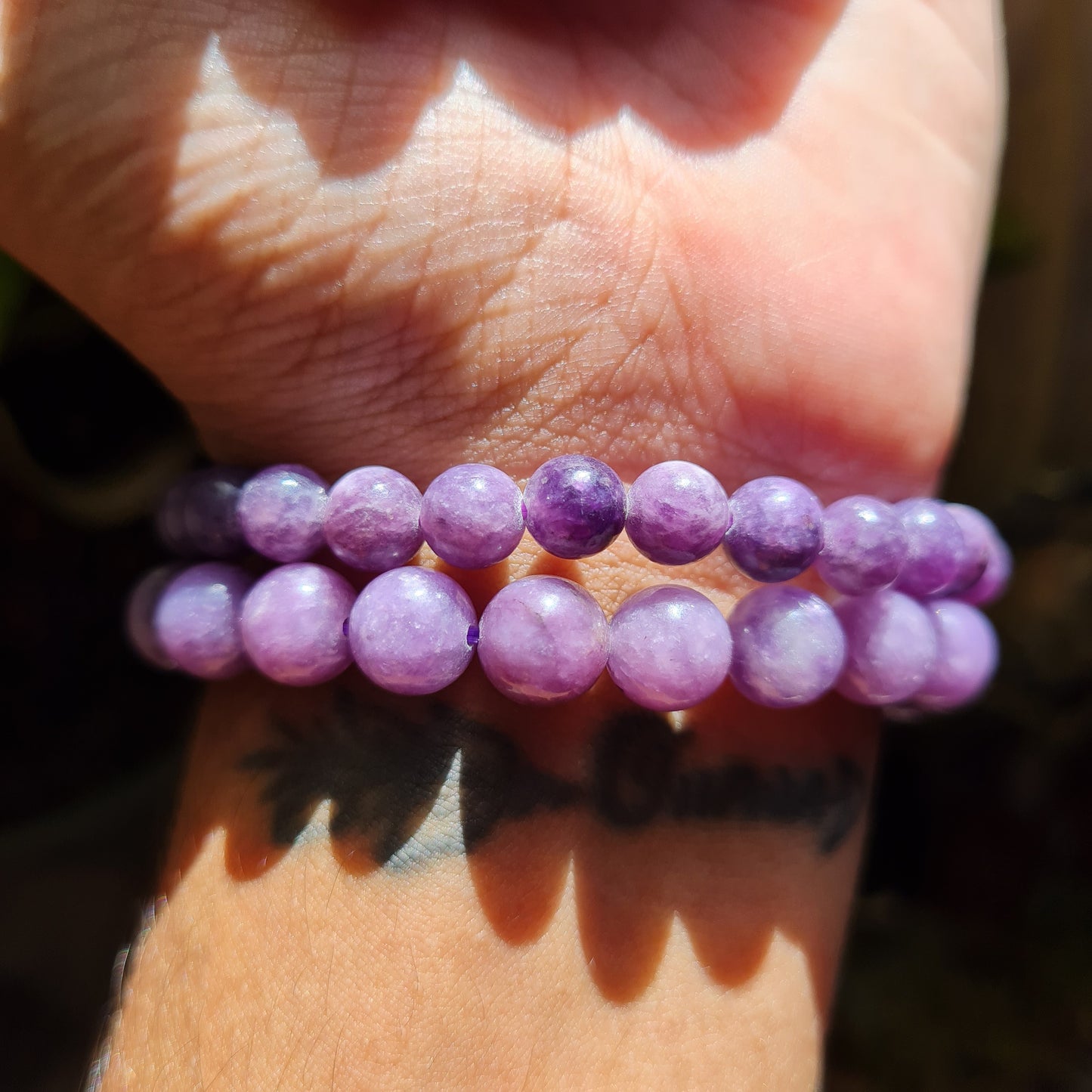 Lepidolite Gemstone Bracelet