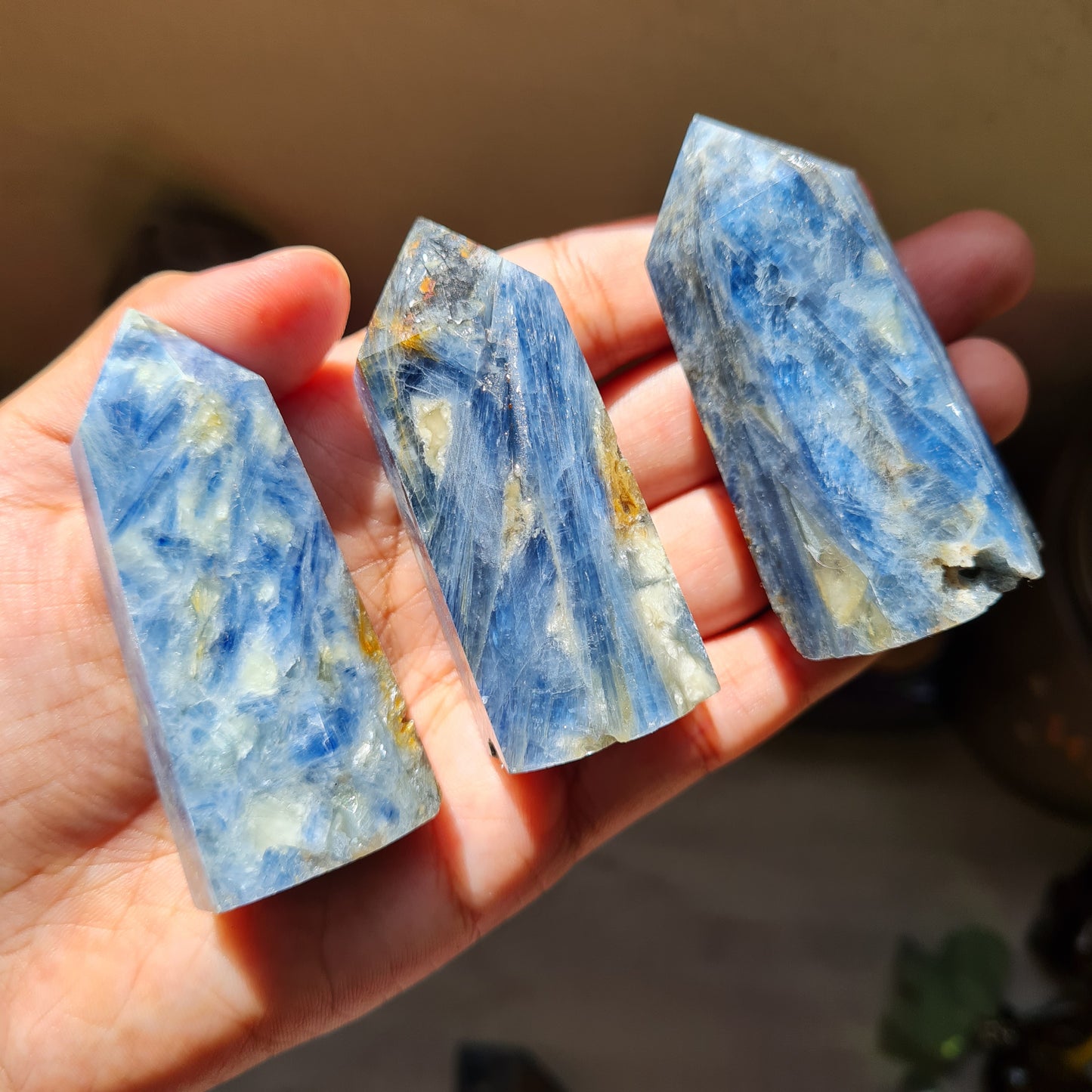 Blue Kyanite Gemstone Tower