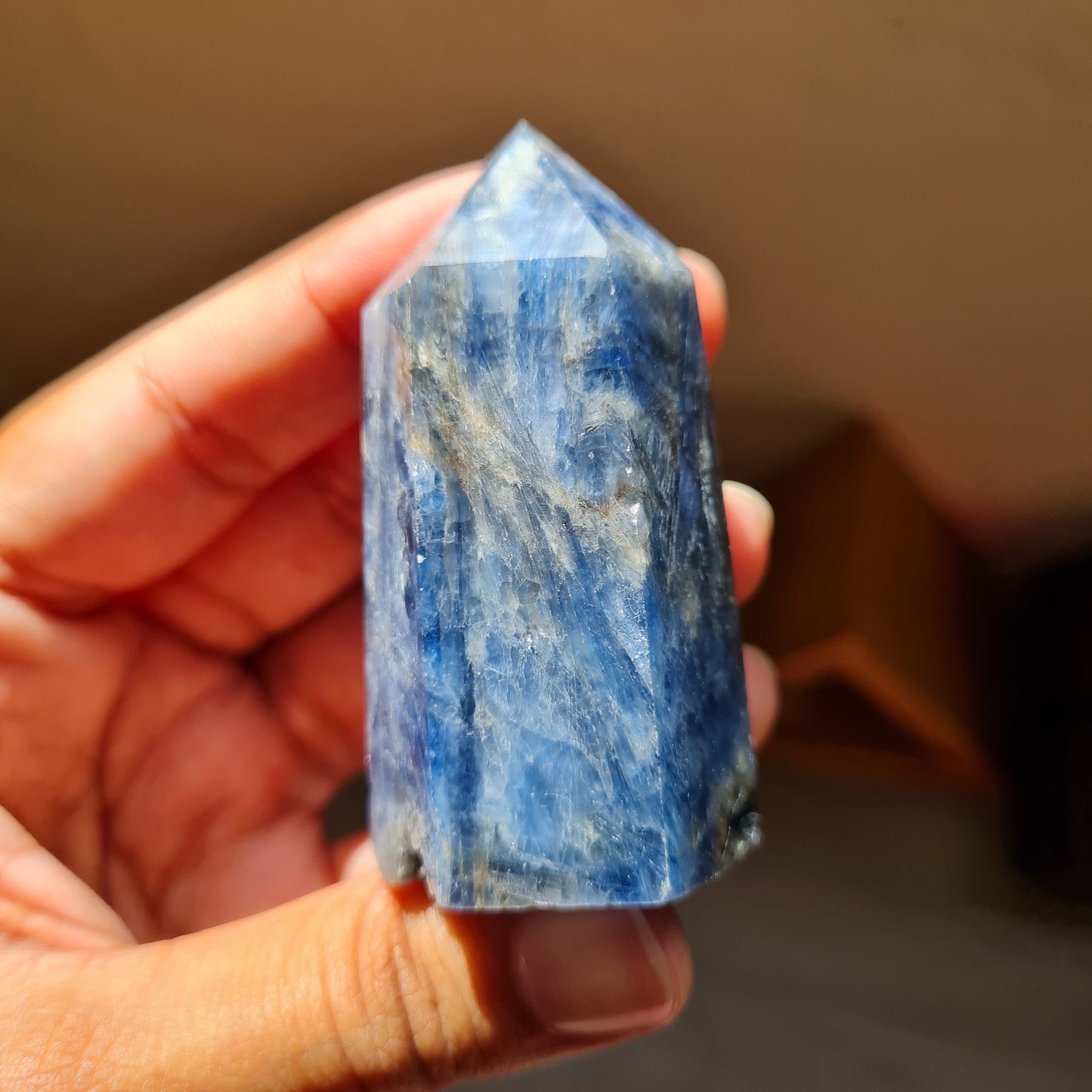 Blue Kyanite Gemstone Tower