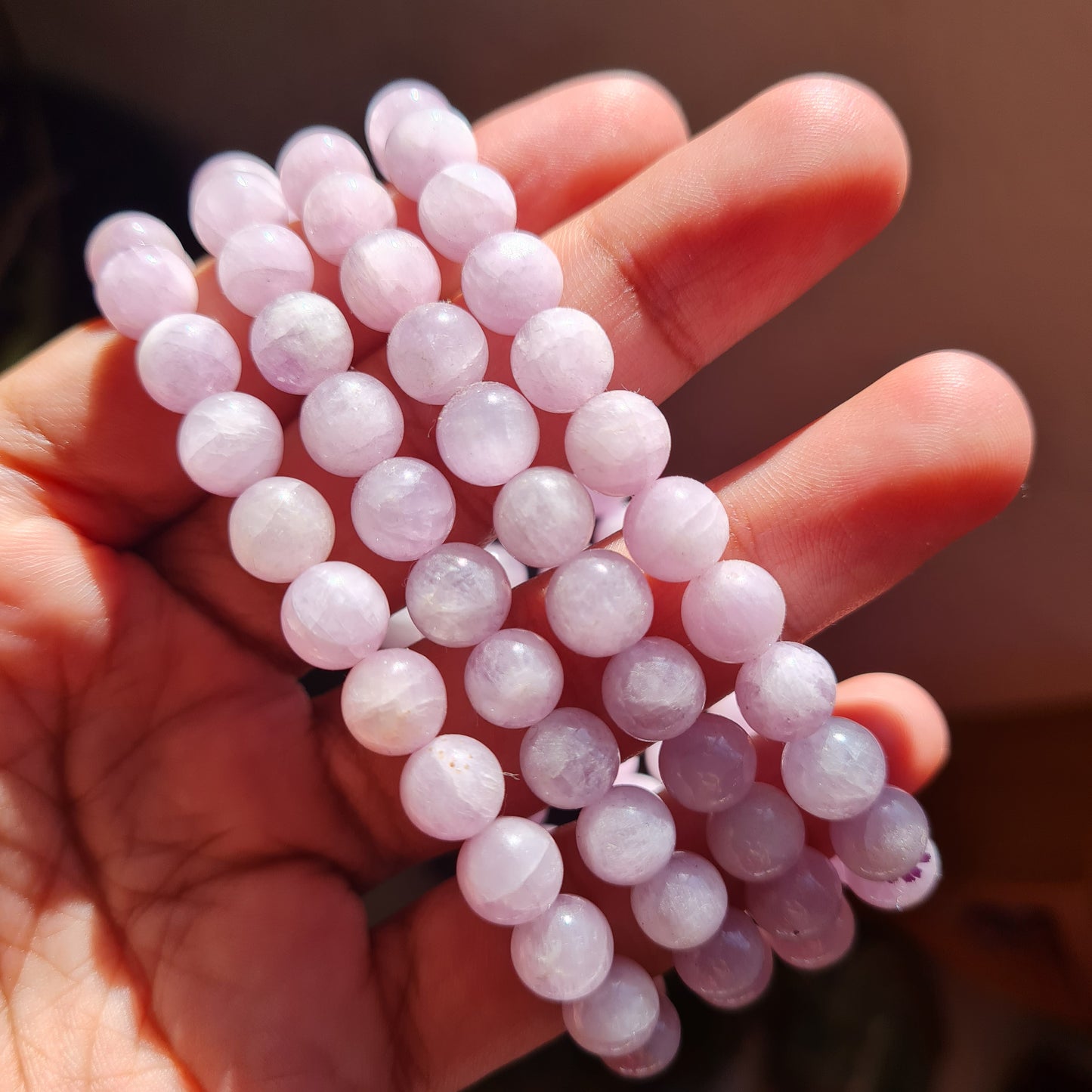 Kunzite Gemstone Bracelet