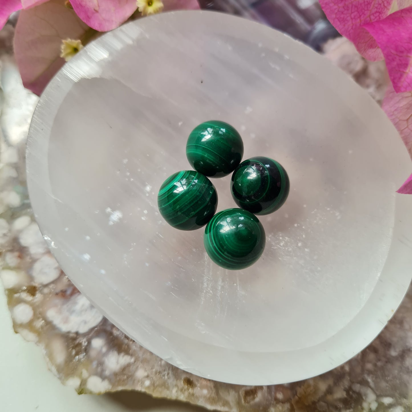 Malachite Mini Gemstone Sphere