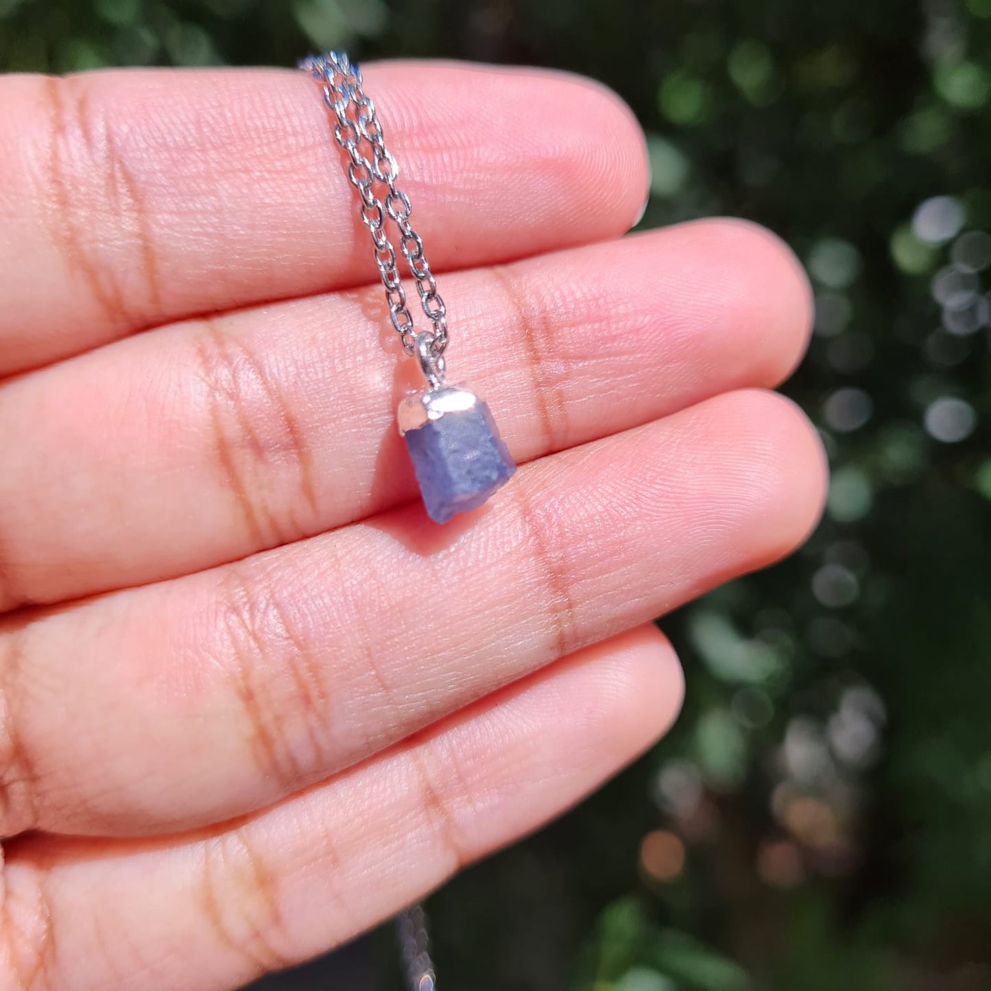 Sapphire Gemstone Necklace (Birthstone Collection - September)